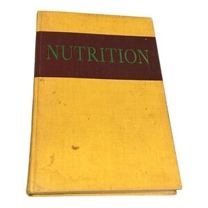 Nutrition An Elementary Text Mary Hiltz Hardcover 1955